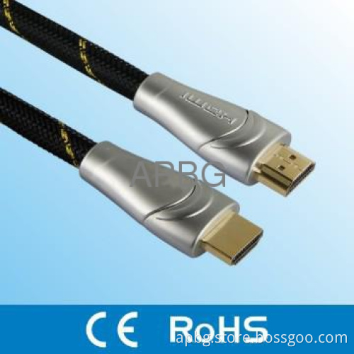 HDMI cable type A male to male 1.4V support 1080p 3D gold connector